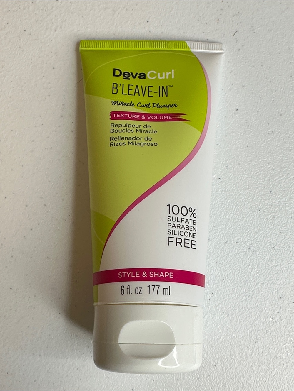 DevaCurl B'Leave-In Miracle Curl Plumper 6oz new no box
